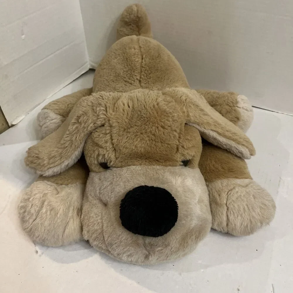 Vtg FAO Schwarz Plush Patrick The Pup Plush   Stuffed Animal Dog 22